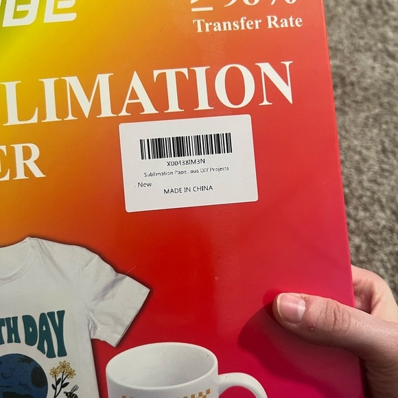 Sublimation Paper 8.5x11 Inch, 120 Sheets - Picture 4 of 4